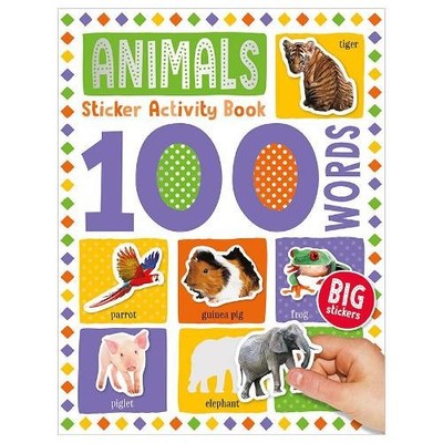 Make Believe Ideas 100 Animal Words Sticker Activity (Paperback) (UK IMPORT)
