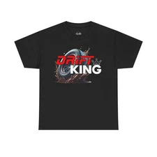 Drift King T-shirt Gift for Car Enthusiasts, Drifting Fans, Street Racing Events
