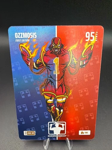 2026 Bo Jackson Battle Arena Ozzmosis Ozzie Albies First Edition Fire Logo-385