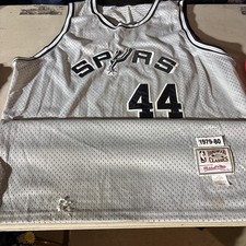 Harwood Classics Mitchell and Ness Gervin #44 San Antonio Spurs 1979-80