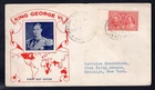 CANADA 1937 Coronation FDC Cachet on Marine Post Office Cover, RMS Aorangi