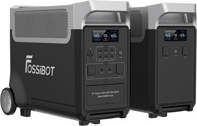 FOSSiBOT F3600PRO Powerstation 3840Wh 3600W Solargenerator +FB3840 Batterie XT90