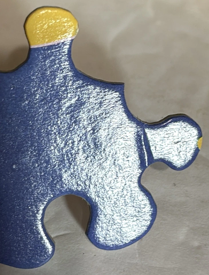 Lote vintage 2 piel de gallina 100 piezas. Rompecabezas Milton MB Bradley Ghost playa/espantapájaros Foto 4 de 4