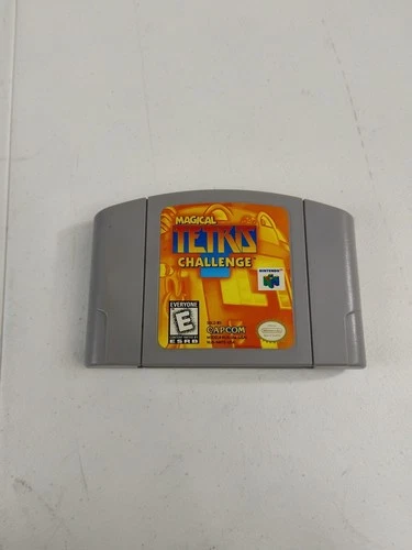 Magical Tetris Challenge (Nintendo 64, 1999) Tested Working