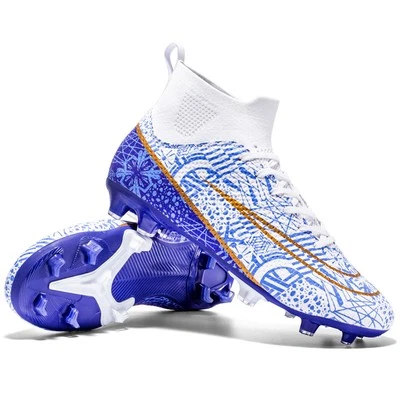 Men Junior Boy Football Boots Soccer Training Shoes Sneaker Size UK 10kids-11