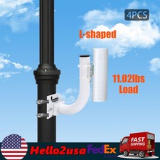 4-Piece Wireless Bridge Bracket Mount Pole Wall-Mount For Outdoor Bridge CPE