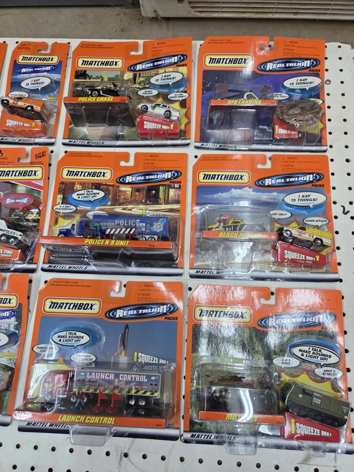 Matchbox Real Talkin' Squeeze Tire FIRE TRUCK lot of 22 - Image 2 of 4