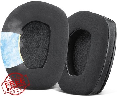 SOULWIT cooling gel earpads Sennheiser RS TR 165 175 185 195 HDR pads black