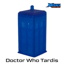 Dr. Who Tardis - HO Scale - Blue