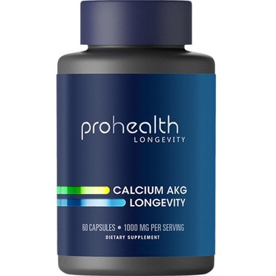 , Ca AKG Supplement (Alpha Ketoglutarate) (1,000 mg per 2 Capsule Serving, 60...