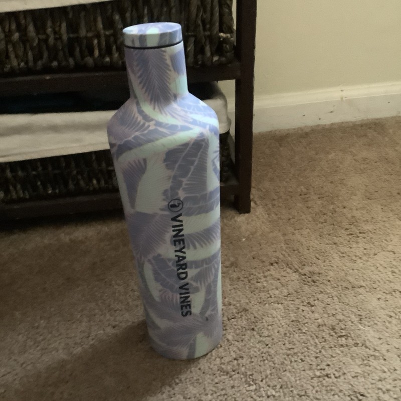 Corkcicle Vineyard Vines Stainless 25oz Canteen Hibiscus NEW