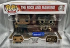 Funko Pop! WWE - The Rock and Mankind Walmart Exclusive 2 Pack Vinyl Figures