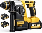 20V MAX SDS plus Cordless Rotary Hammer Drill with 2 X 4.0Ah Batteries & Charger
