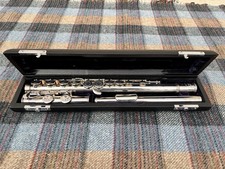 TREVOR JAMES TJ10 SILVER PLATED BEGINNERS FLUTE + BOX + CASE