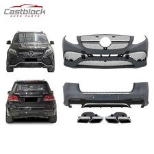 For 2015-2019 Mercedes Benz Gle W166 Facelift Gle63 Amg Style Bumper Body Kit