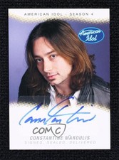 2005 Fleer American Idol: Season 4 Constantine Maroulis #SSD-CM Auto 9y4
