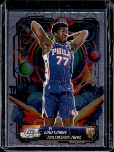 2025 Topps Cosmic Chrome VJ Edgecombe Base (RAW)