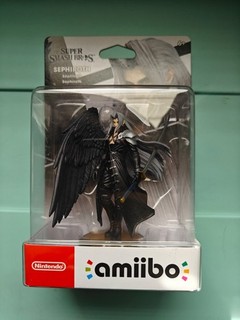 Sephiroth Amiibo Figure Super Smash Bros. Series mai aperto FF7 Final Fantasy
