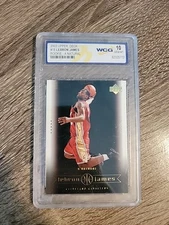LEBRON JAMES 2003 Upper Deck Rookie RC - A Natural #18 Graded WCG 10 GEM Mint!