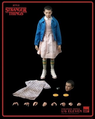 Threezero Stranger Things ''Eleven'' 1/6 Scale Action Figure NEW/UNOPENED 