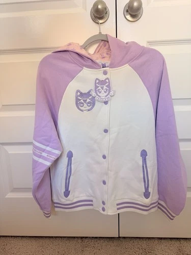 Aphmau 10 Million Subscribers Hooded Varsity Jacket Size Large (NWT) - product listing photo