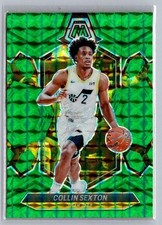 2023-24 Panini Mosaic #62 Collin Sexton Green