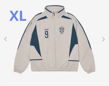 Palace Pro Team 02 Shell Jacket Light Grey XL Waterproof Hooded