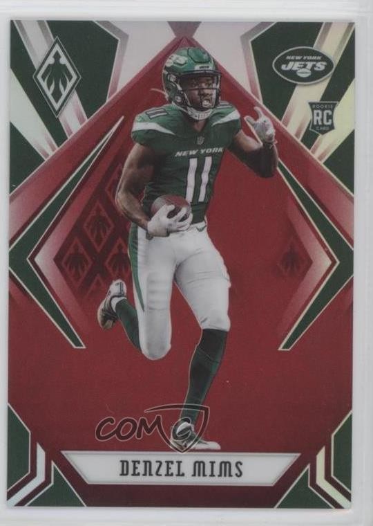 2020 Panini Phoenix Rookies Red 91/299 Denzel Mims #123 0pl9