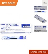 Refill Ink for BL57/BL77 EnerGel Liquid Gel Pen, 0.7mm, Metal Tip, Blue Ink, ...
