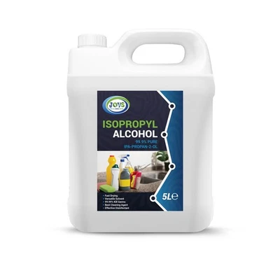 SK ONLINE STORES Isopropyl Alcohol IPA 99.9% Isopropanol Pure 5-20 Litre Grade Disinfectant Lab