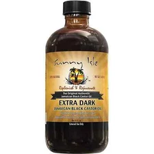 The Sunny Isle Extra Dark Jamaican Black Castor Oil - Repairs Damaged Hair 4 Oz
