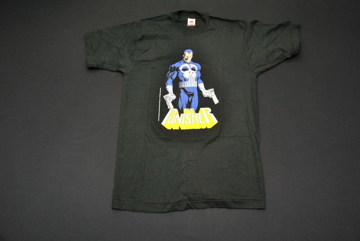New ODS VTG The Punisher Shirt Marvel Comics 1989 80s FOTL 61122T