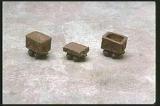 SMC-416, 417, 418 Mine Cars   HO-Scale   (unfinished)