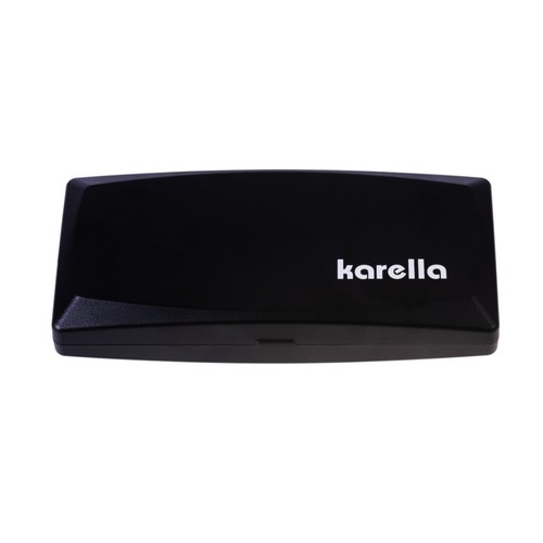 Karella Dartbox Schwarz | Etui Tasche Koffer für Dartpfeile Flights - Bild 1 von 2