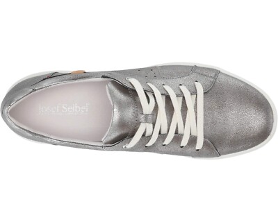 Josef Seibel Z5786 Womens Platin Leather Caren 01 Sneaker Size EU