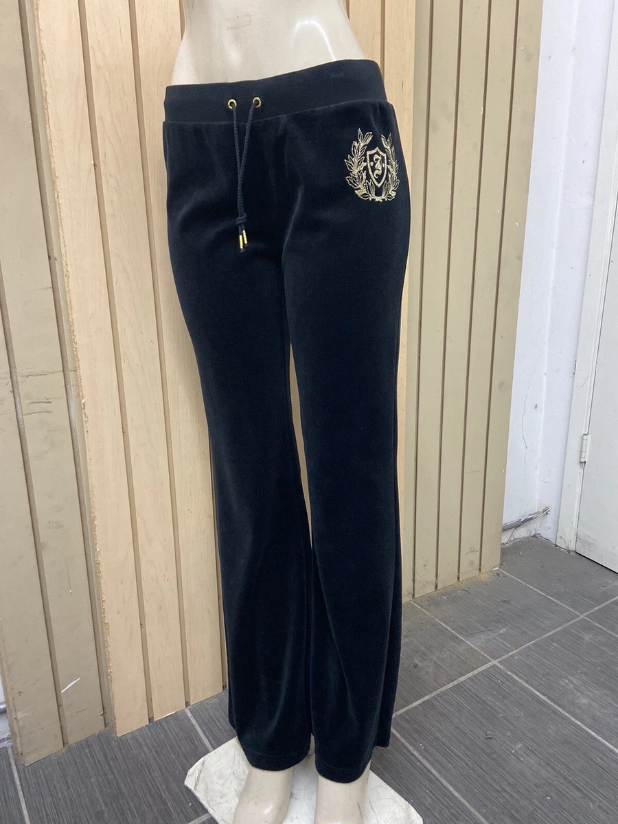 Juicy couture NEW Large Track pants Y2K Black