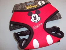 MICKEY MOUSE Dog Adj Harness DISNEY Buckle Down New S Small