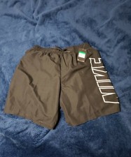  52 Nike 9  Volley Swim Trunks Board Shorts Black NESS9508-001 NWT Men  s size L