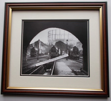 RAILWAY PRINT BRISTOL BARROW ROAD SHED