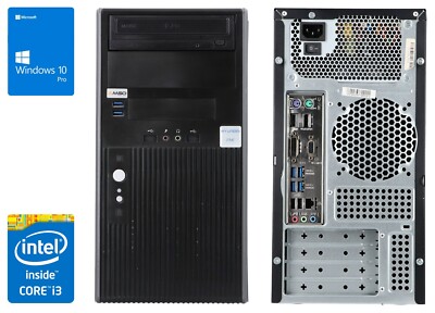 Hyundai Pentino Tower i3-6100 3,7GHz 8/16/32GB 0/240/480/960GB SSD Win 10  Pro