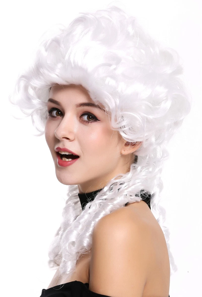 Wig Ladies Carnival Baroque Renaissance Romantic Spiral Curls
