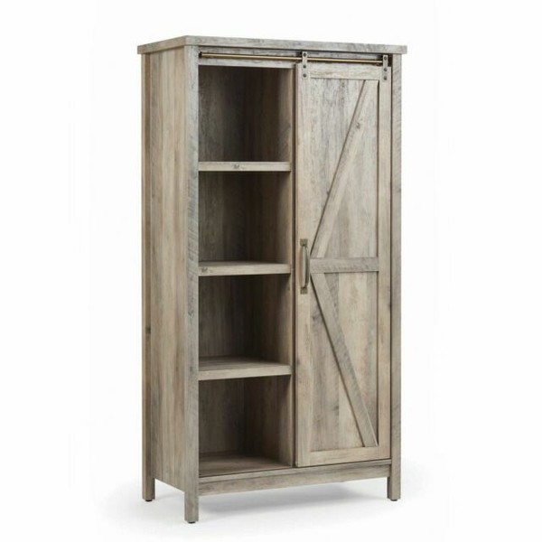 Better Homes and Gardens Modern Farmhouse Storage Rustic Grey