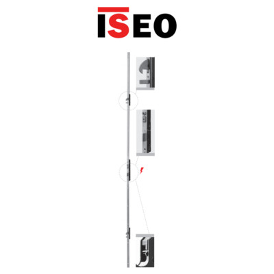 Iseo Performa Electric Multi-Point Lock Entry 35 U-Shaped Art. 72G551
