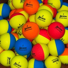 12 Srixon Matte Divide Q-Star Tour Used Golf Balls 4A / 5A Grade AAAA / AAAAA
