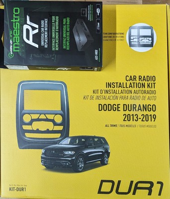 iDatalink Maestro Double Din Dash KIT-DUR1 ADS-MRR for Dodge Durango 2014-2020