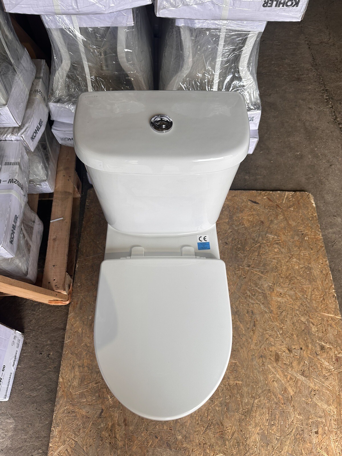 Kohler Panache / Candide Close Coupled Toilet Pan Cistern And Soft