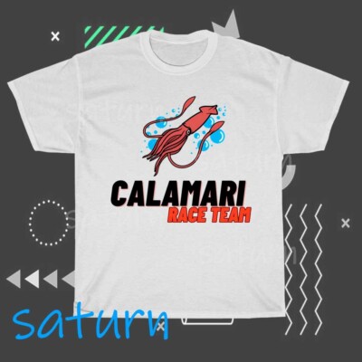 Calamari Race Team Logo T-Shirt Funny Size S to 5XL | eBay