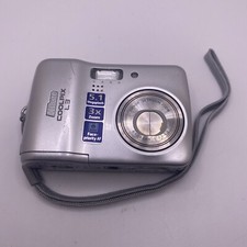 Nikon Coolpix L3 5.1MP Digital Camera 3x Zoom Loose Battery Door Untested