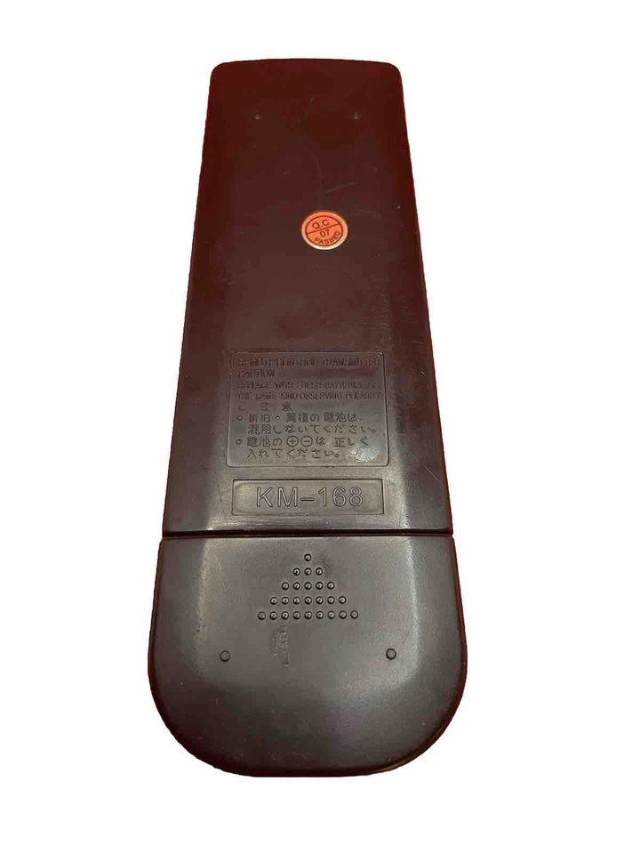 MANDO A DISTANCIA ORIGINAL AIRIS KM 168 DVD FULLY OK - Imagen 3 de 4