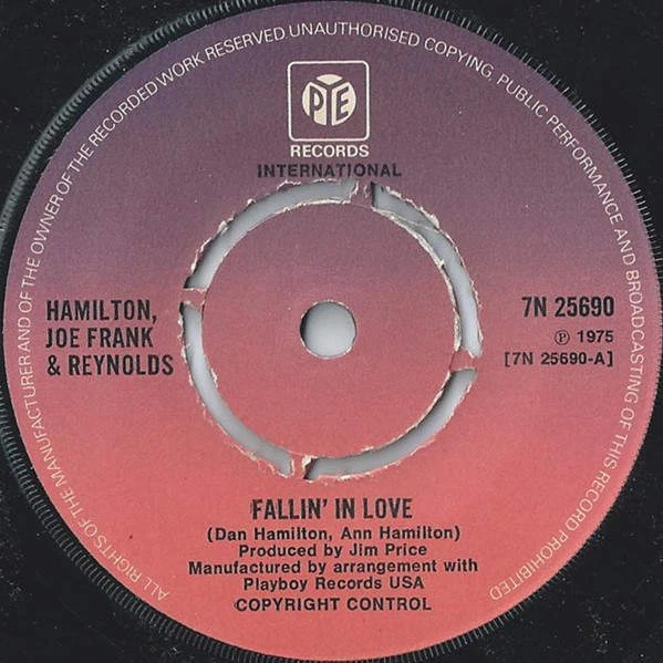 Hamilton Joe Frank Reynolds Fallin In Love Vinyl eBay